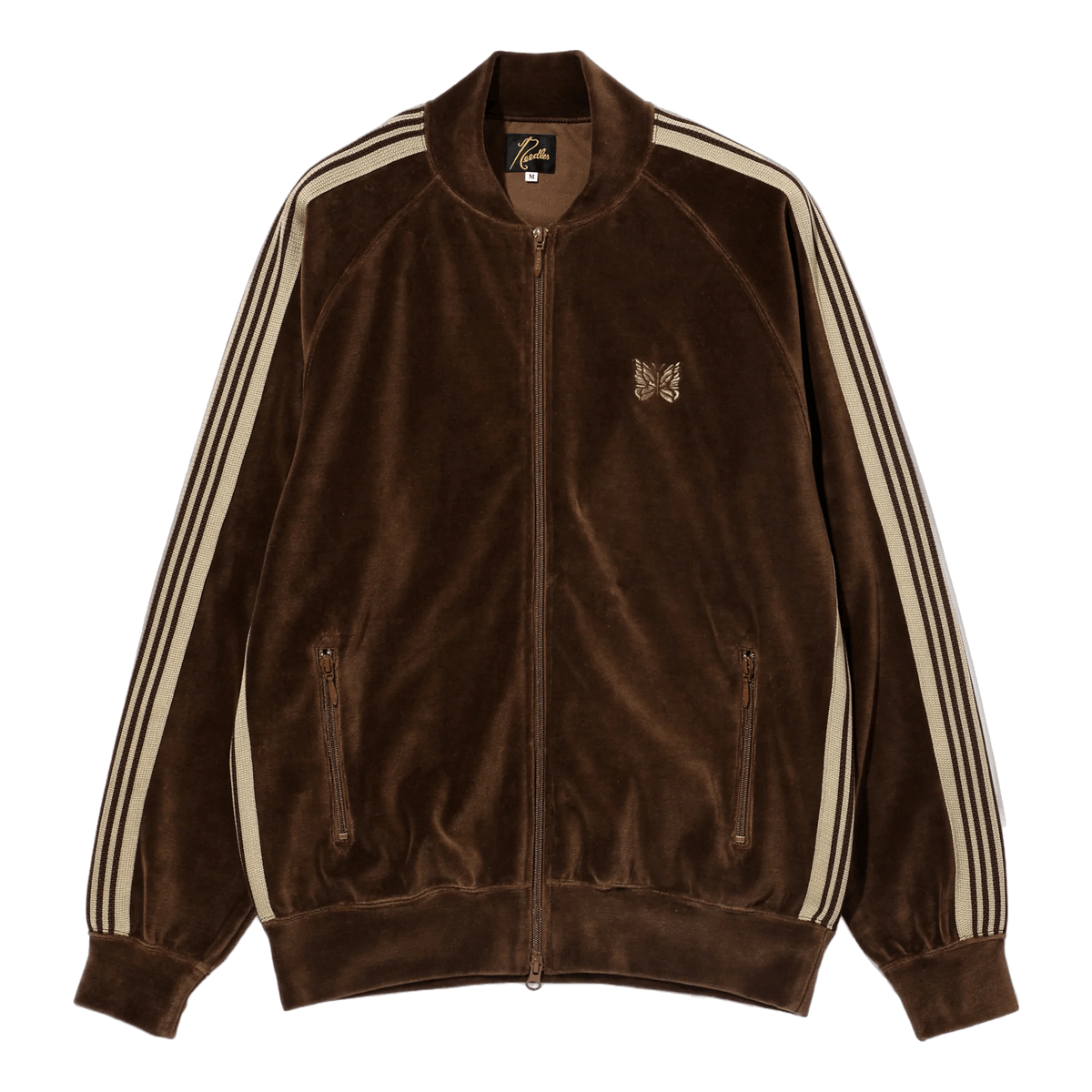 R.c. Track Jacket - C/pe Velou Brown