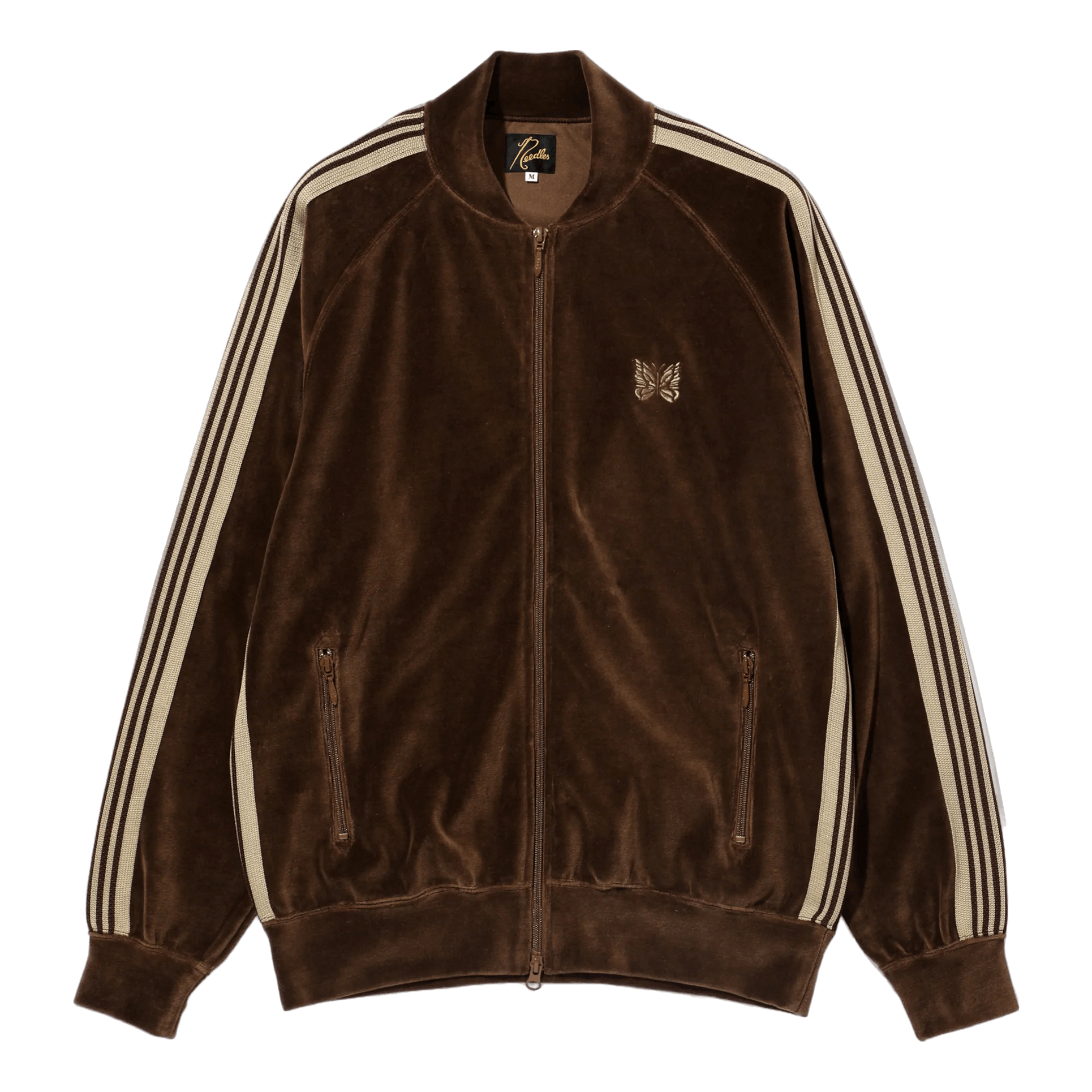 R.c. Track Jacket - C/pe Velou Brown