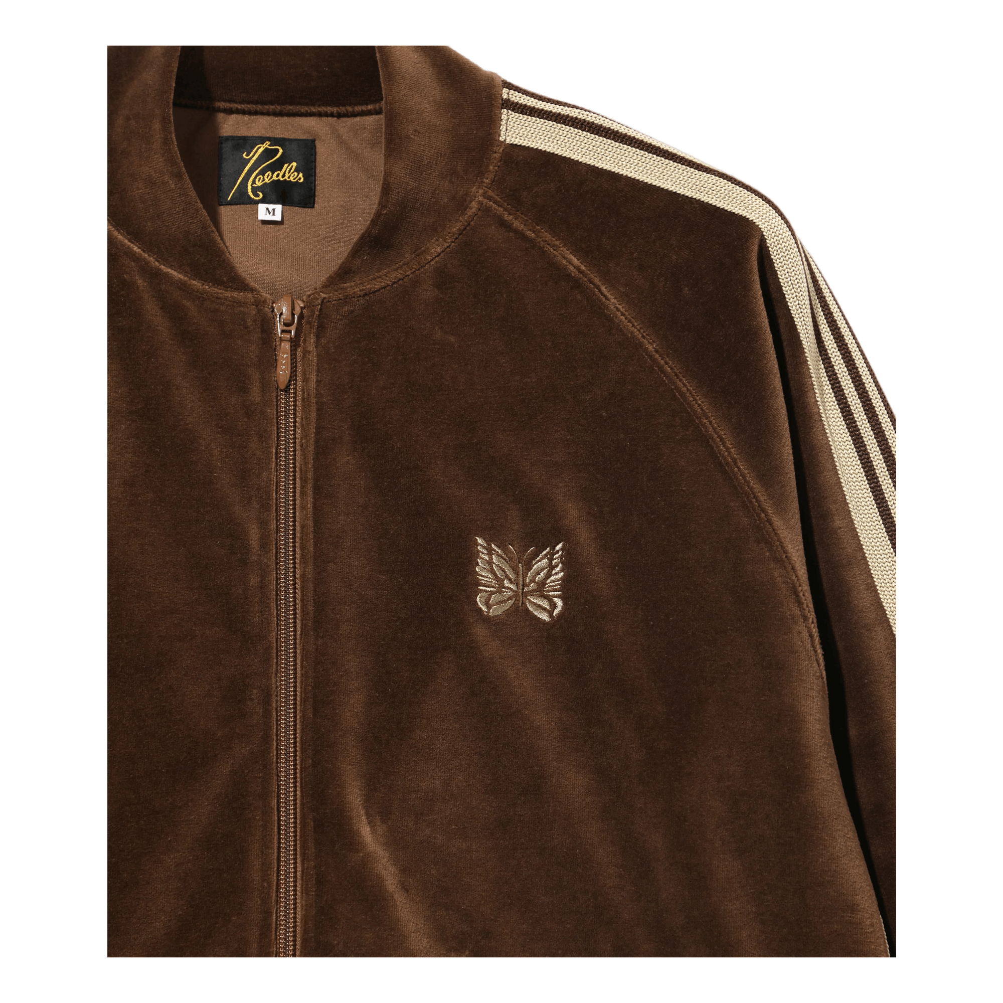 R.c. Track Jacket - C/pe Velou Brown