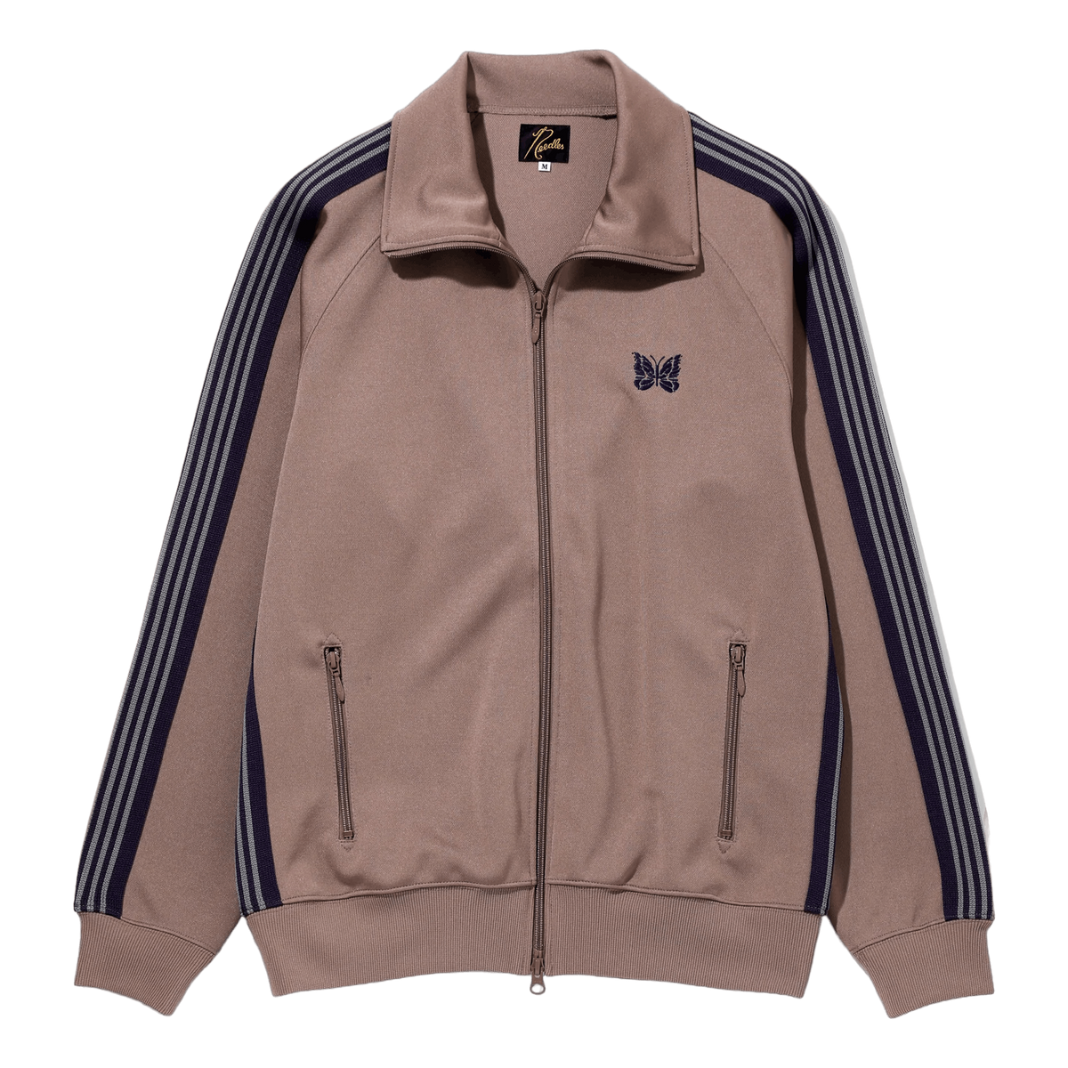 Track Jacket - Poly Smooth Taupe