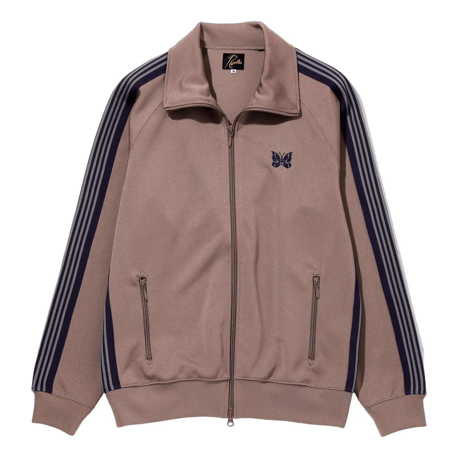 Track Jacket - Poly Smooth Taupe