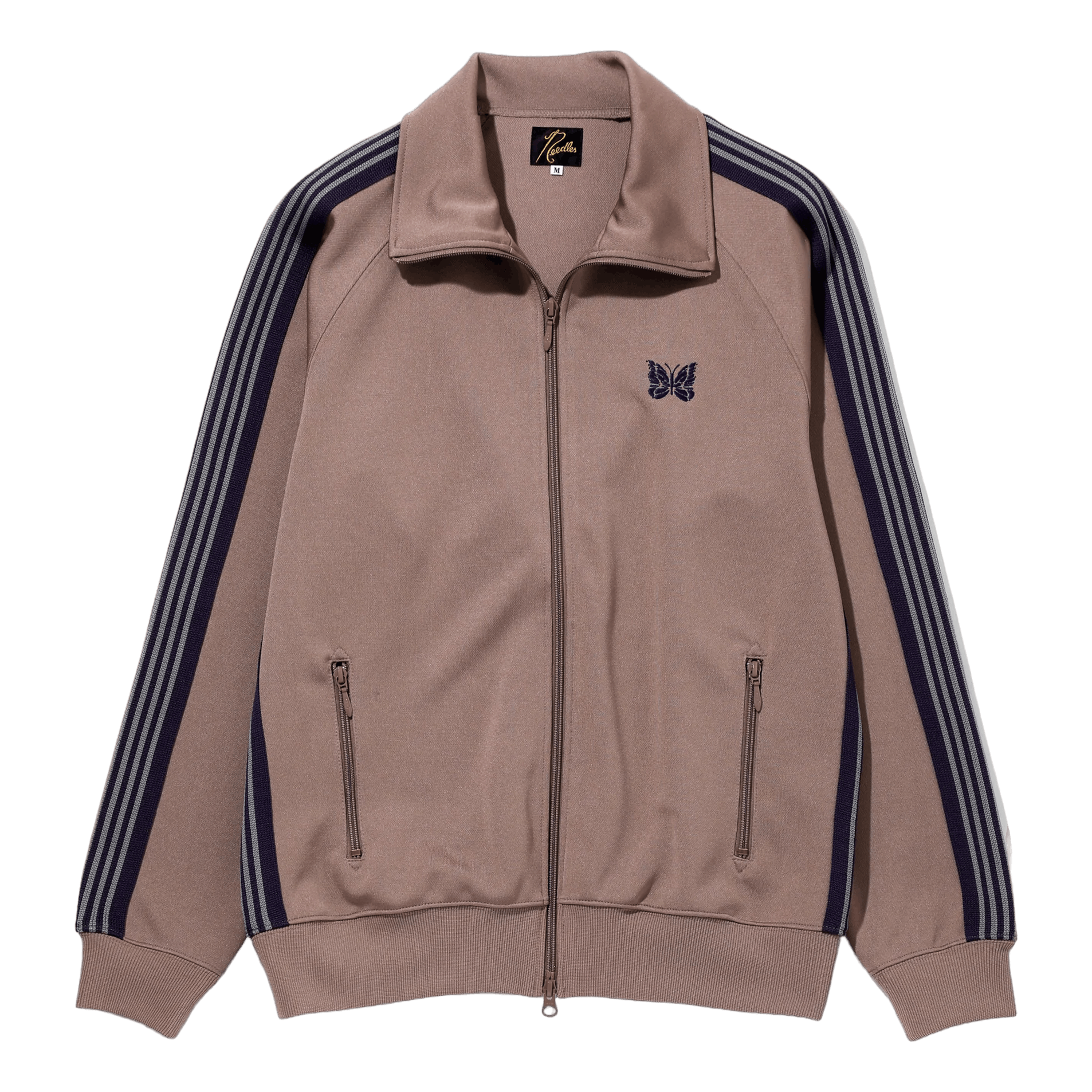 Track Jacket - Poly Smooth Taupe