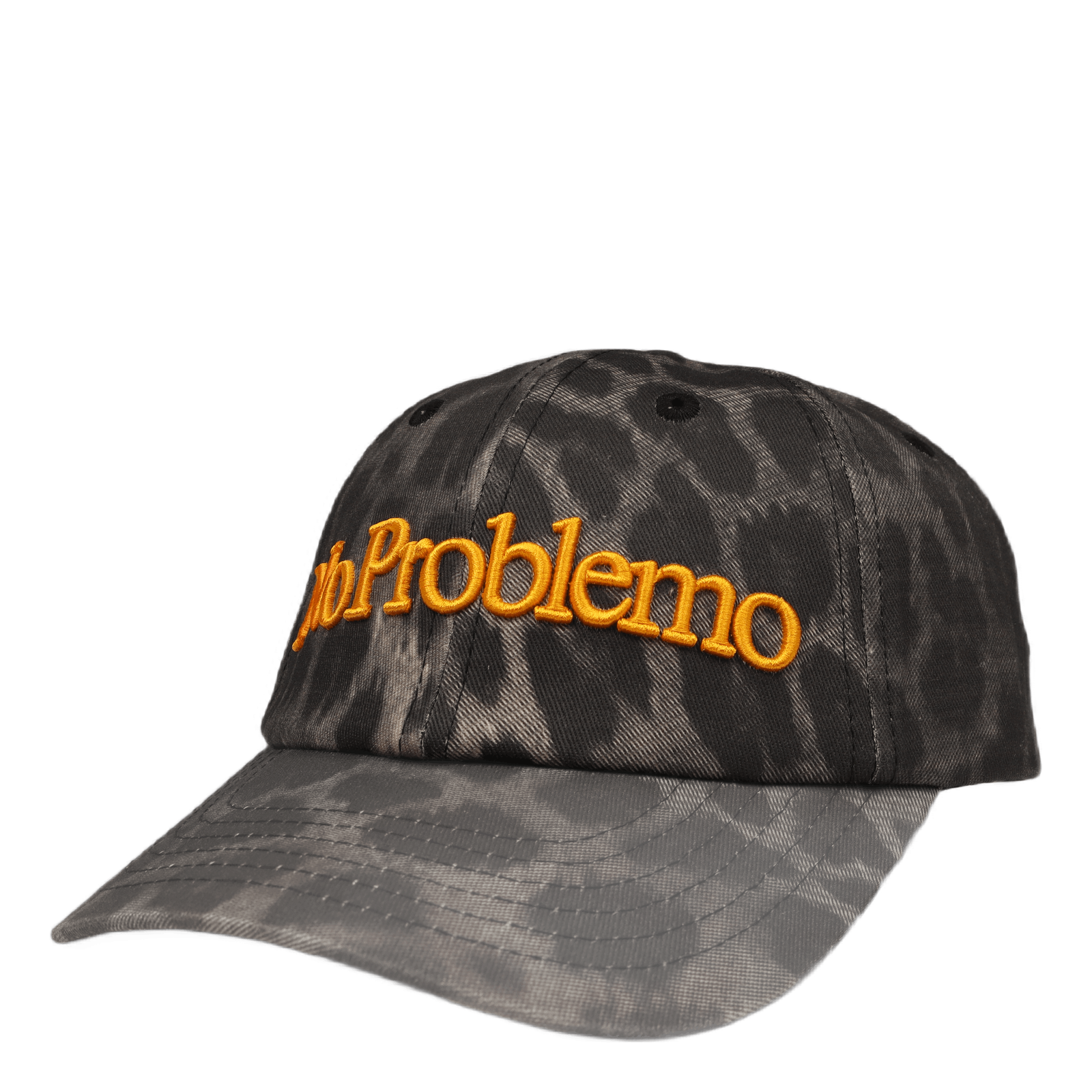 Leopard Print No Problemo Cap Khaki