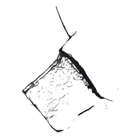 Raglan-sleeve Hood Sweat Black Ozone