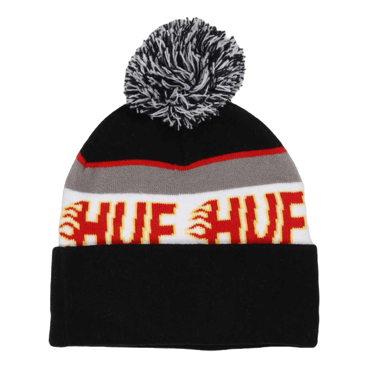 Enforcer Pom Beanie Black