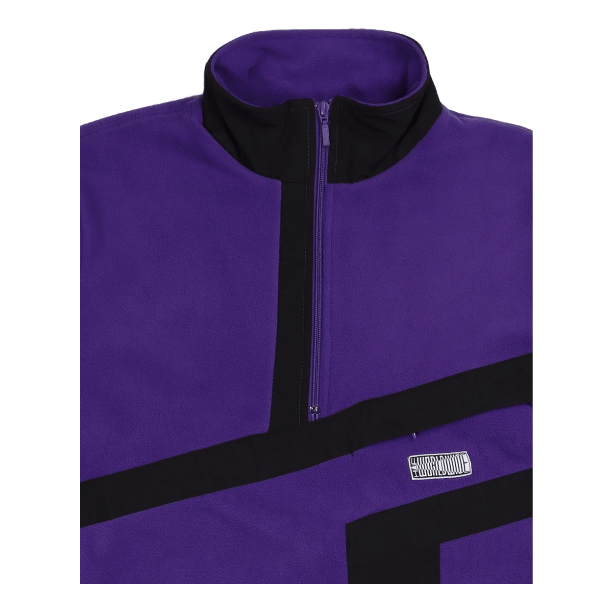 Range Quarter Zip Polar Fleece Purpl