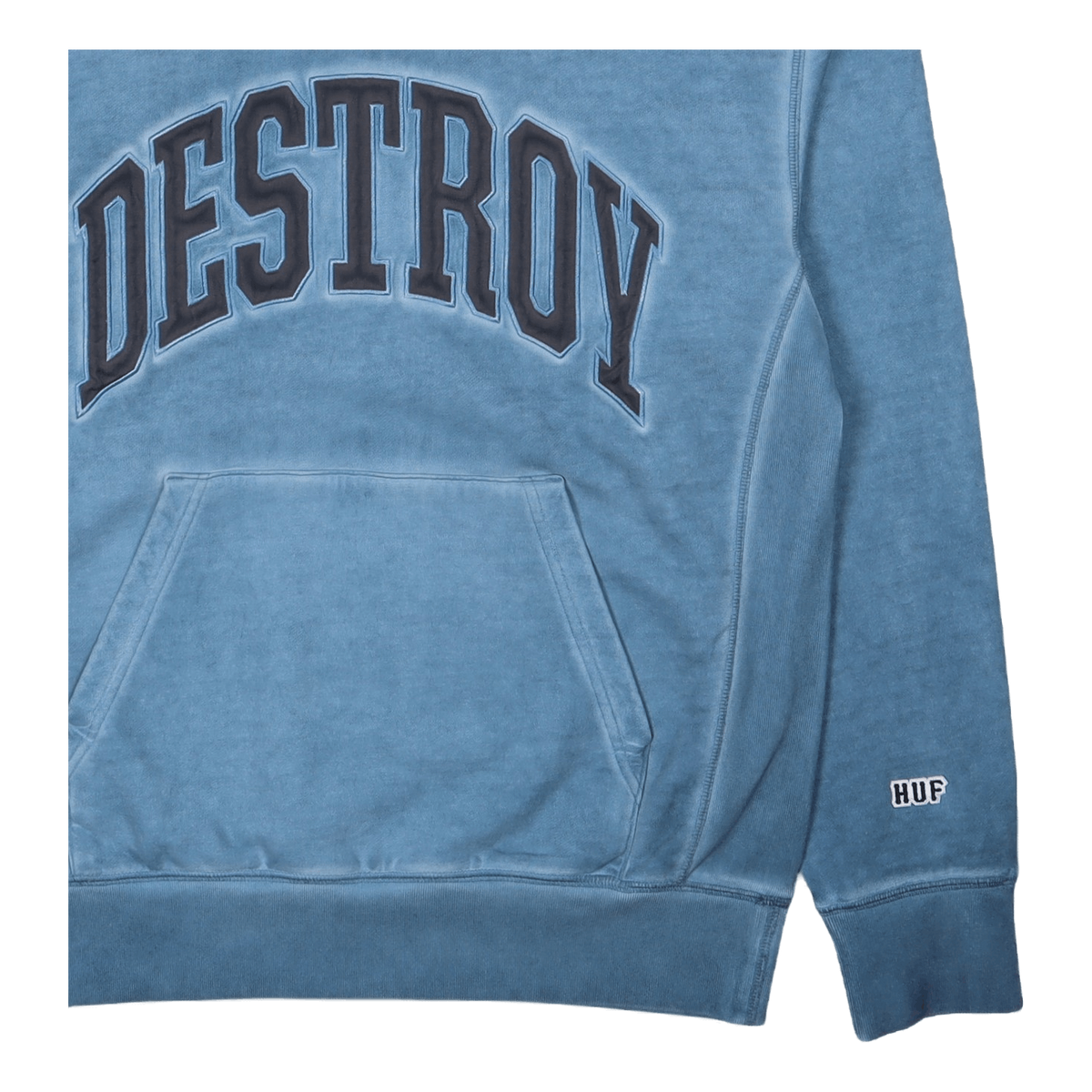 Destroy Rebuild Faded P/o Hood Blue
