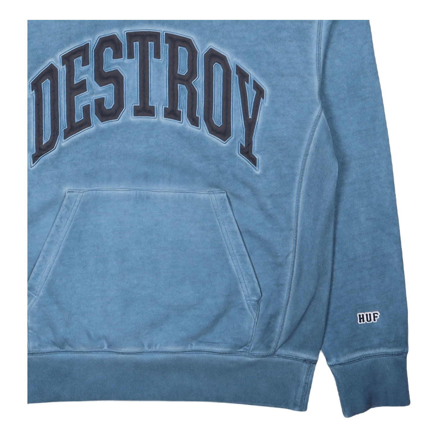 Destroy Rebuild Faded P/o Hood Blue