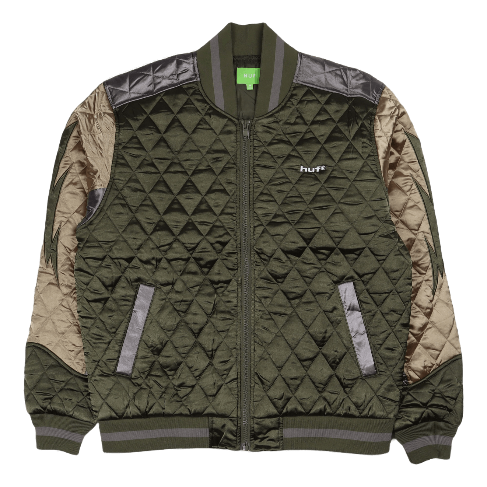 Lightining Bomber Jacket Olive