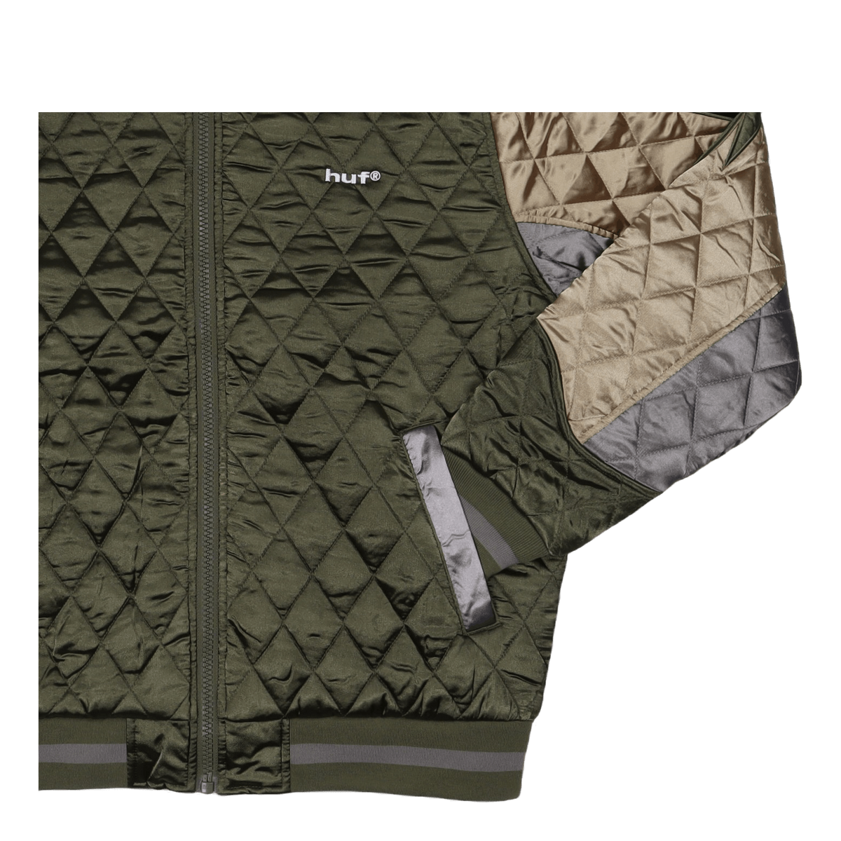 Lightining Bomber Jacket Olive