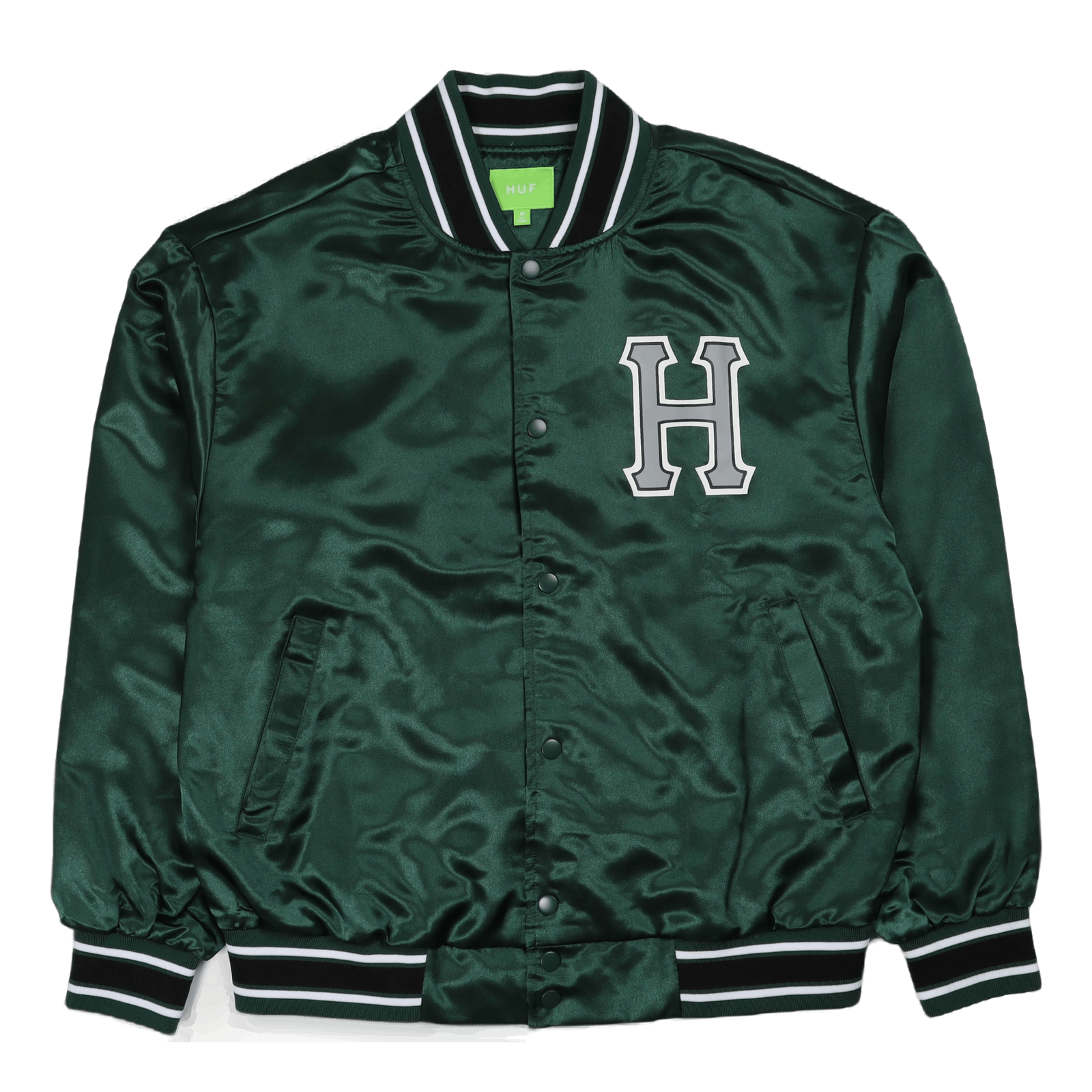 Crackerjack Satin Baseball Jac Fogrn