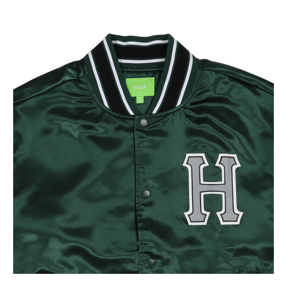 Crackerjack Satin Baseball Jac Fogrn