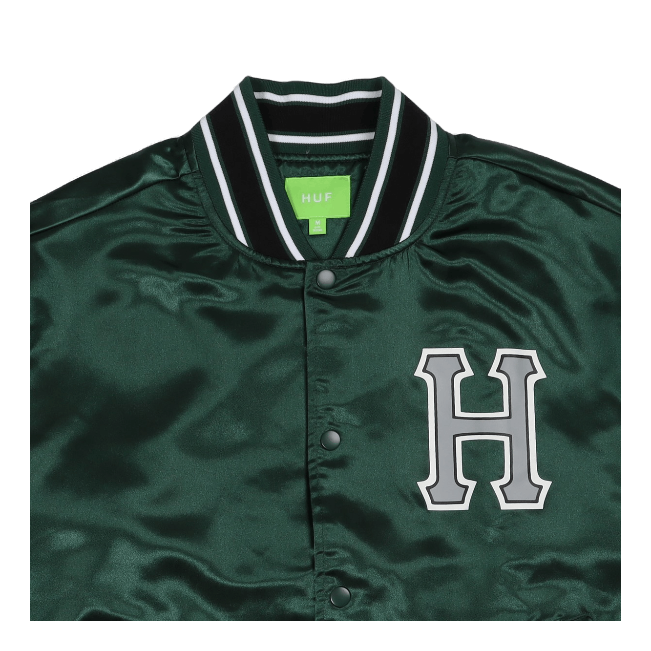 Crackerjack Satin Baseball Jac Fogrn