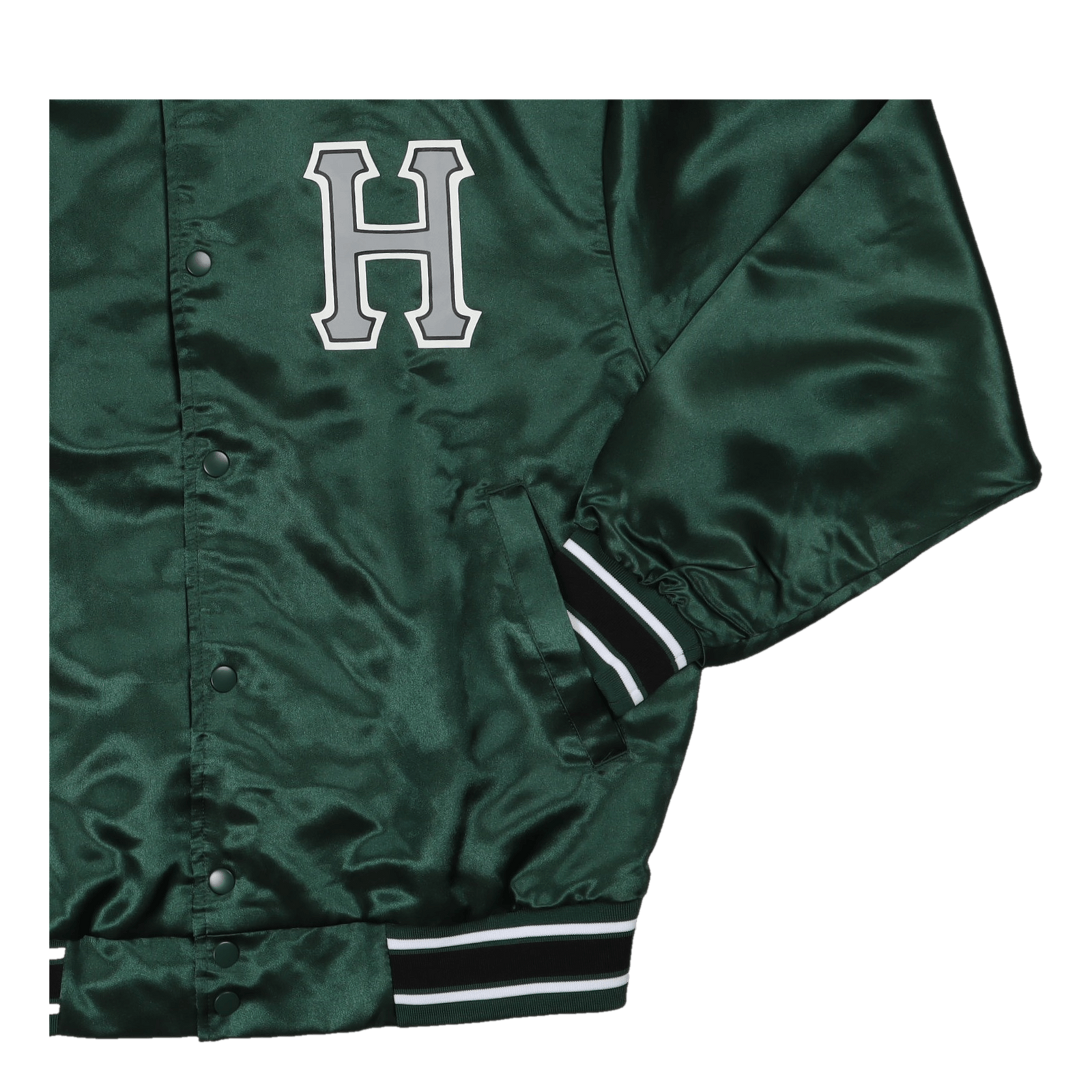 Crackerjack Satin Baseball Jac Fogrn