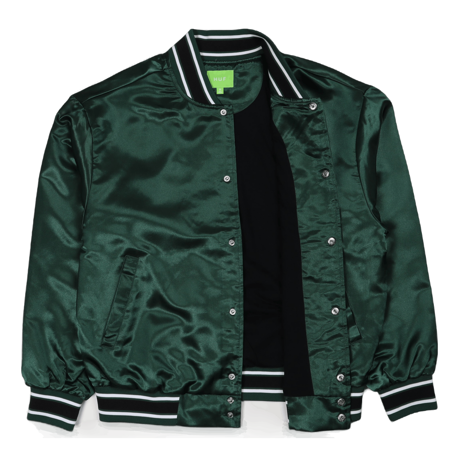 Crackerjack Satin Baseball Jac Fogrn