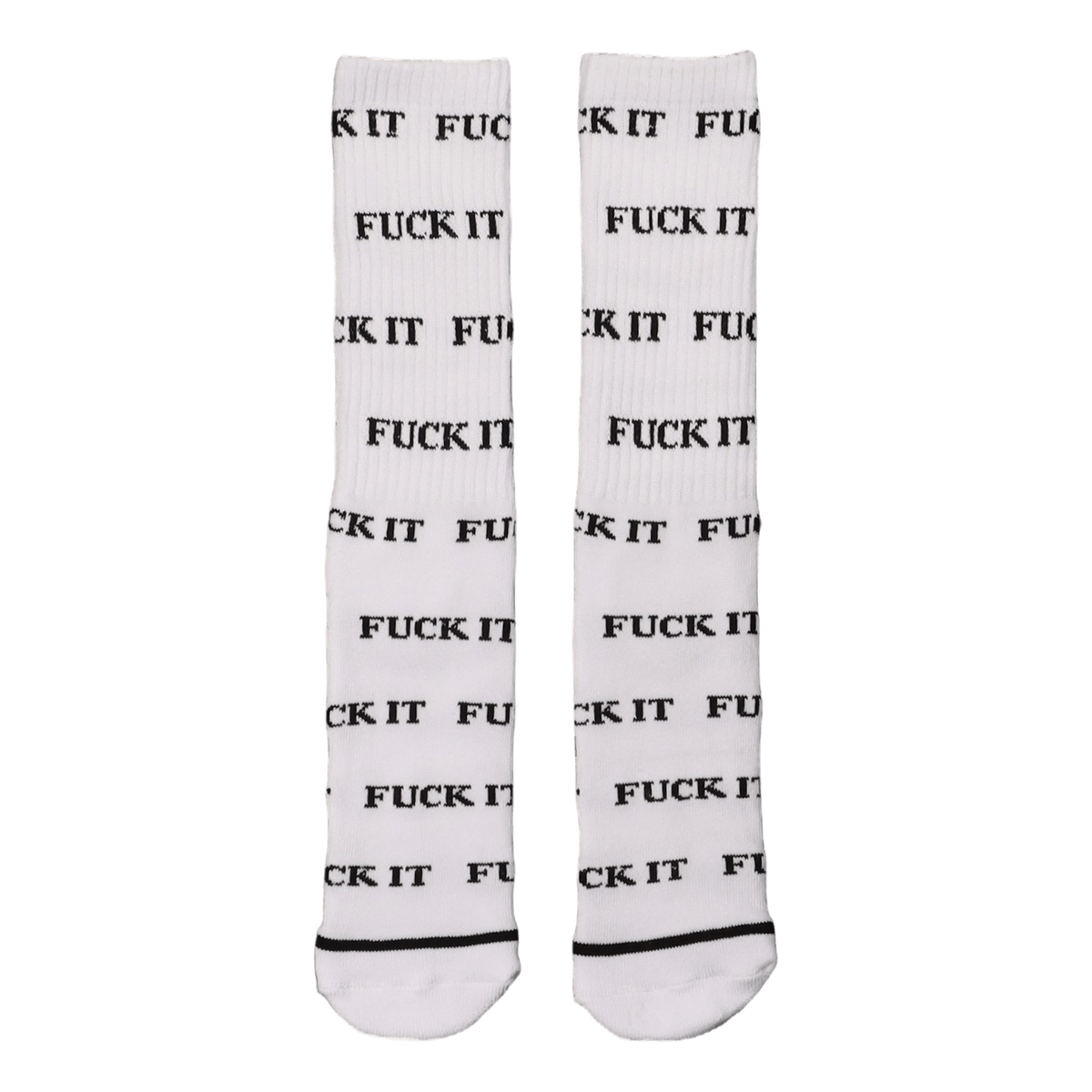 Fuck It Sock White