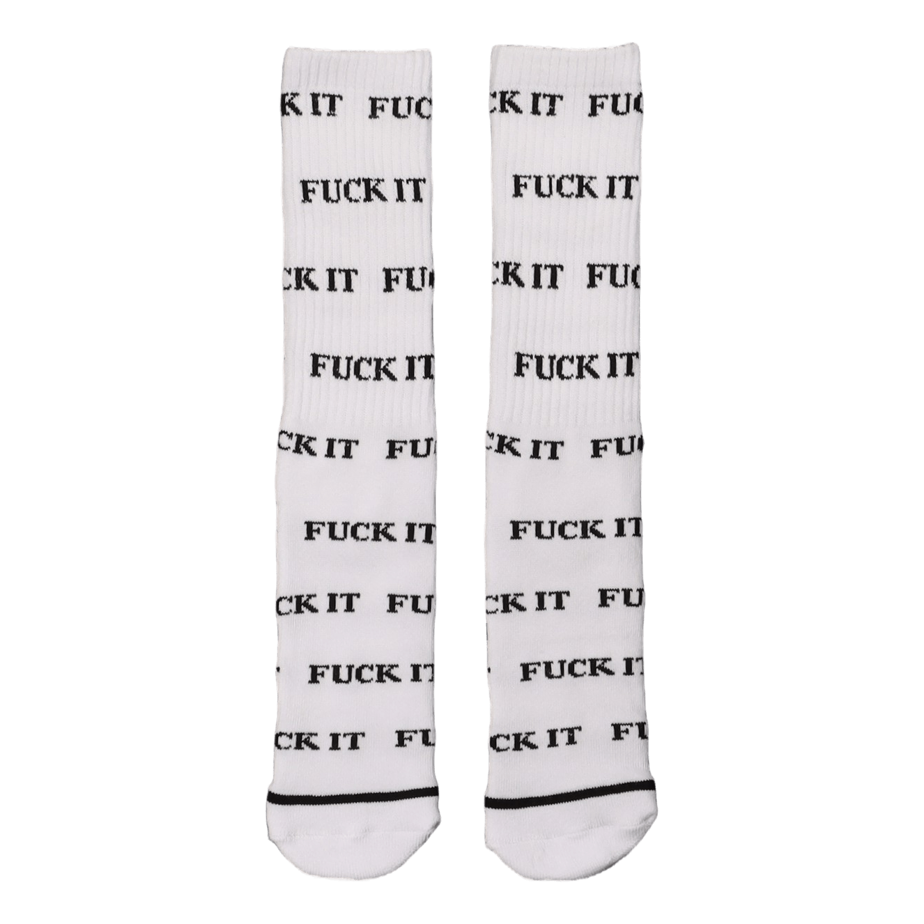 Fuck It Sock White