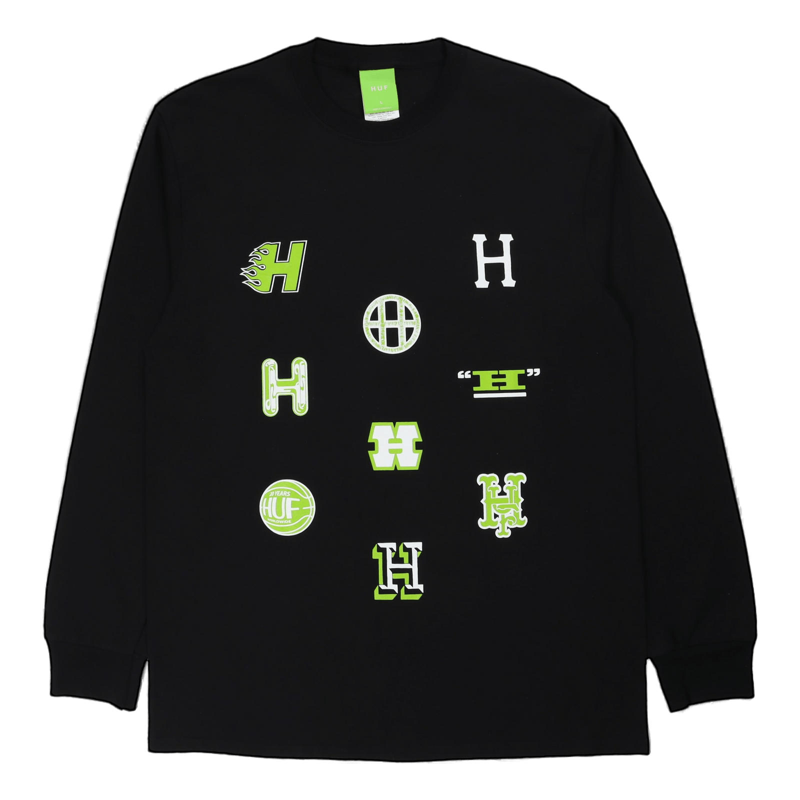 Allstar Team L/s Tee Black