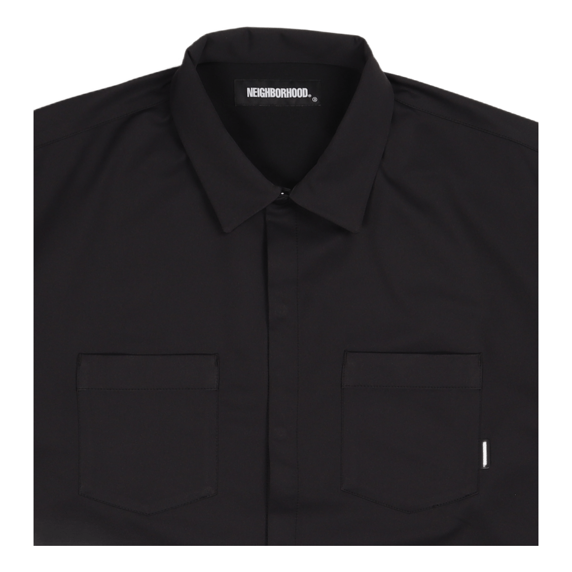 Plain / E-shirt . Ls Black