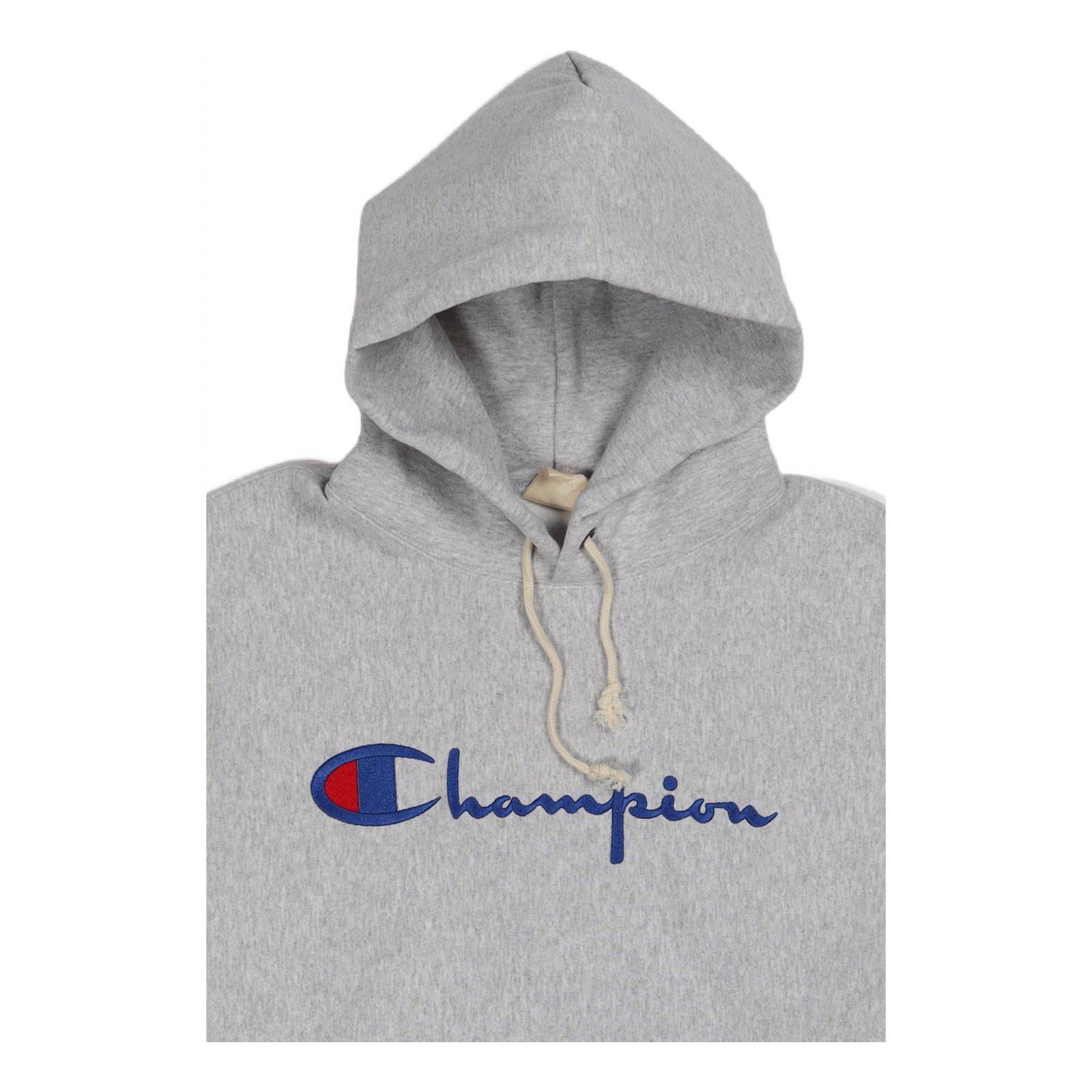 Champion Men's Big Script Hood Grey