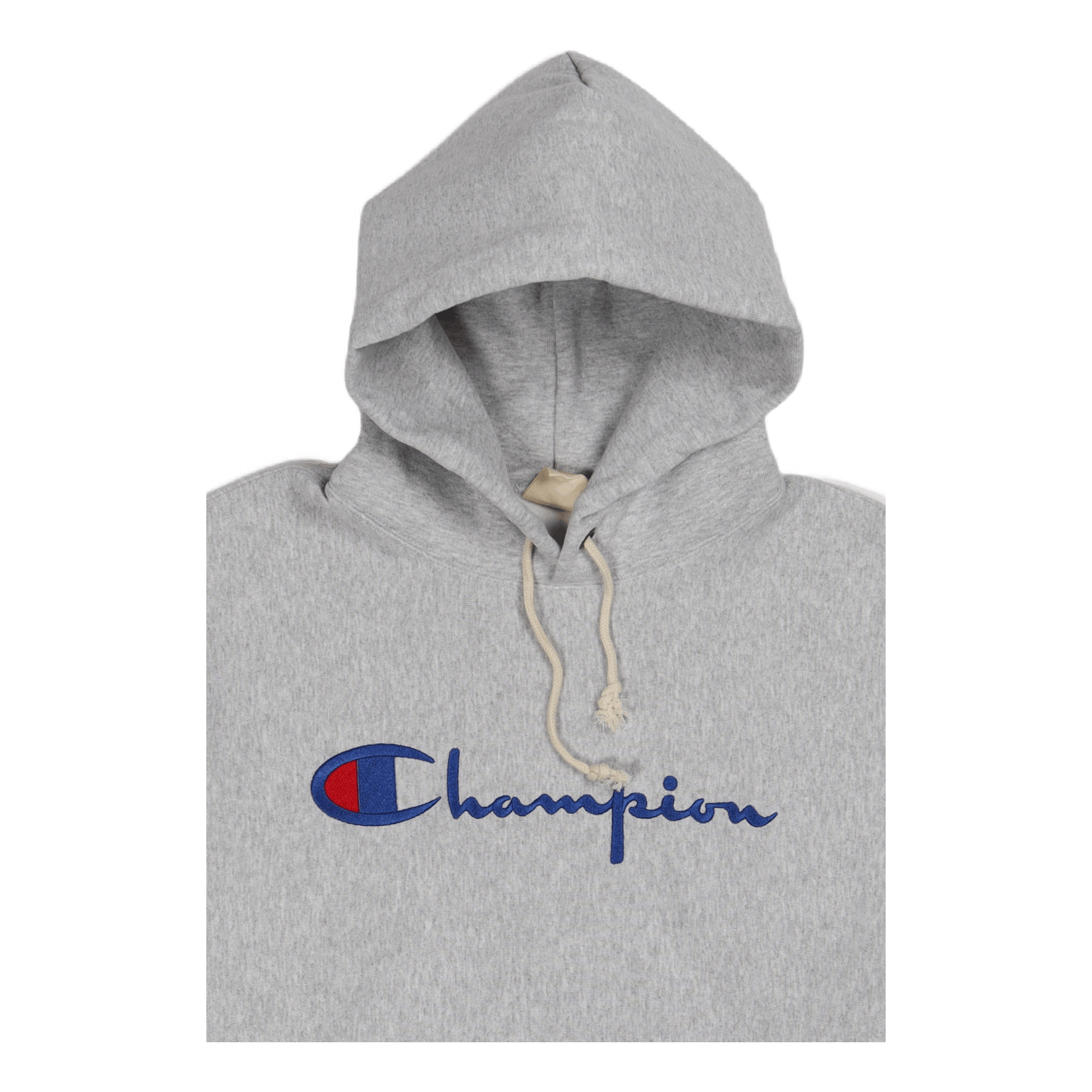 Champion Men's Big Script Hood Grey