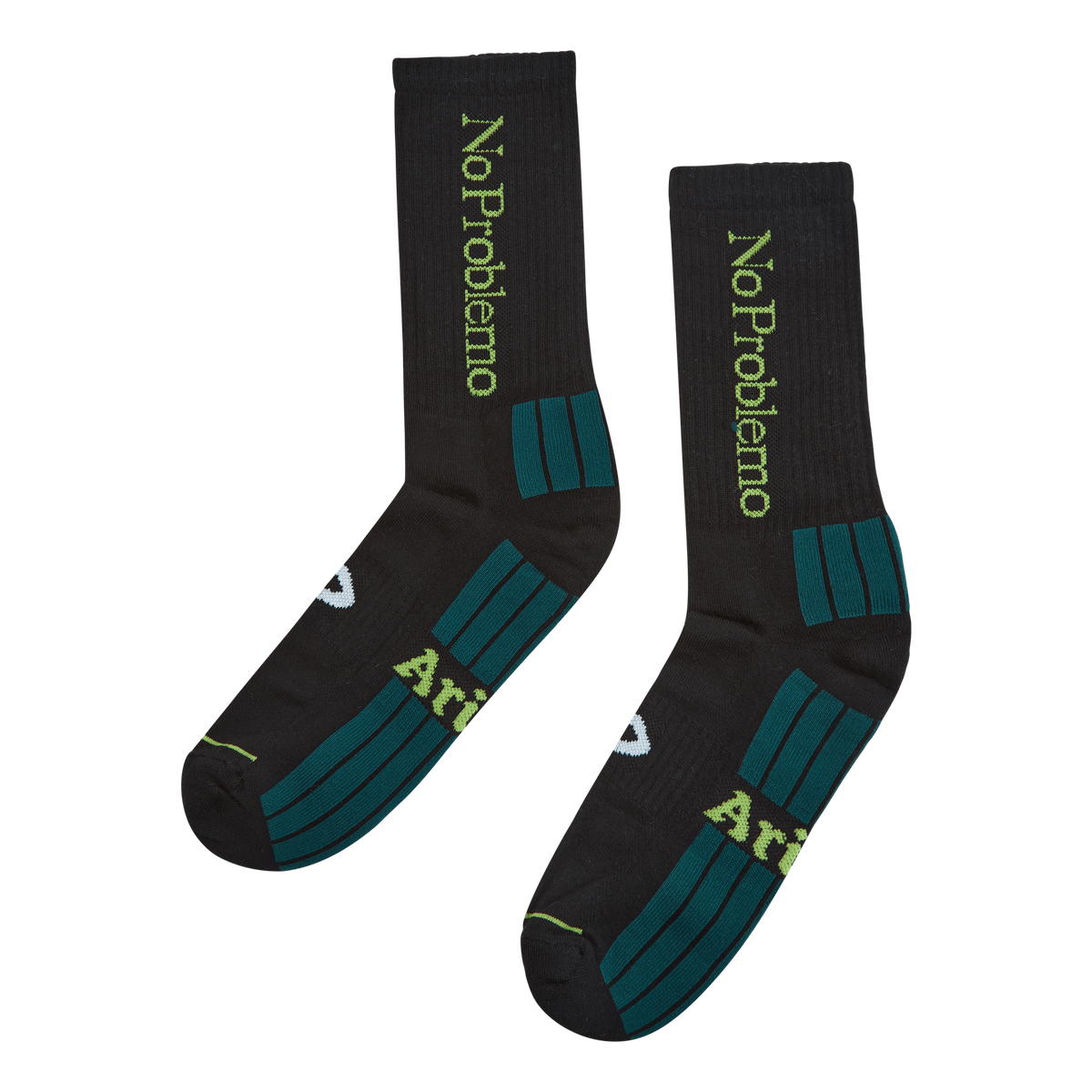 3 Pack No Problemo Socks Multi