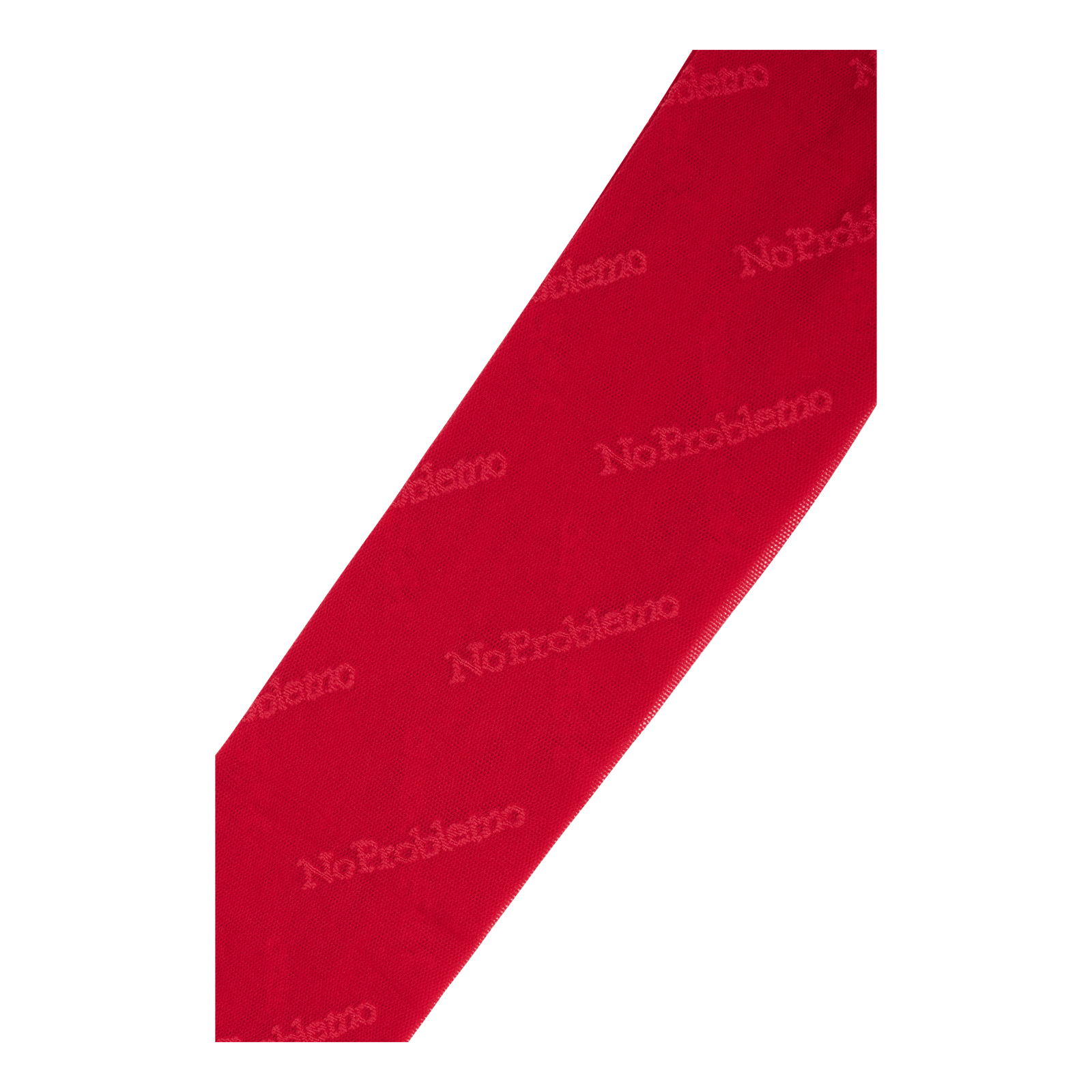 No Problemo Logo Tights Red