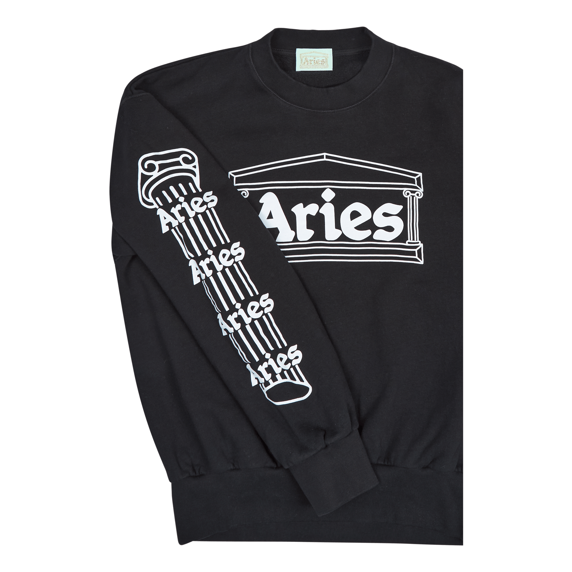 Column Sweatshirt Black