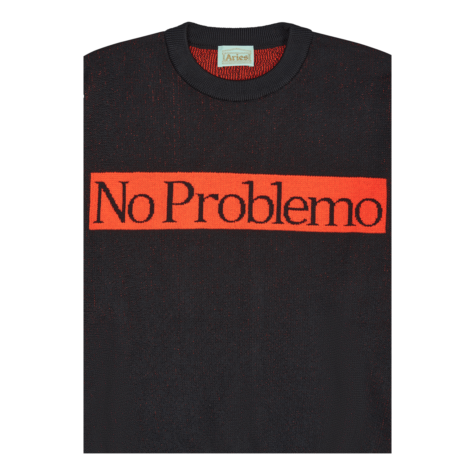 Recycled Problemo Knit Black
