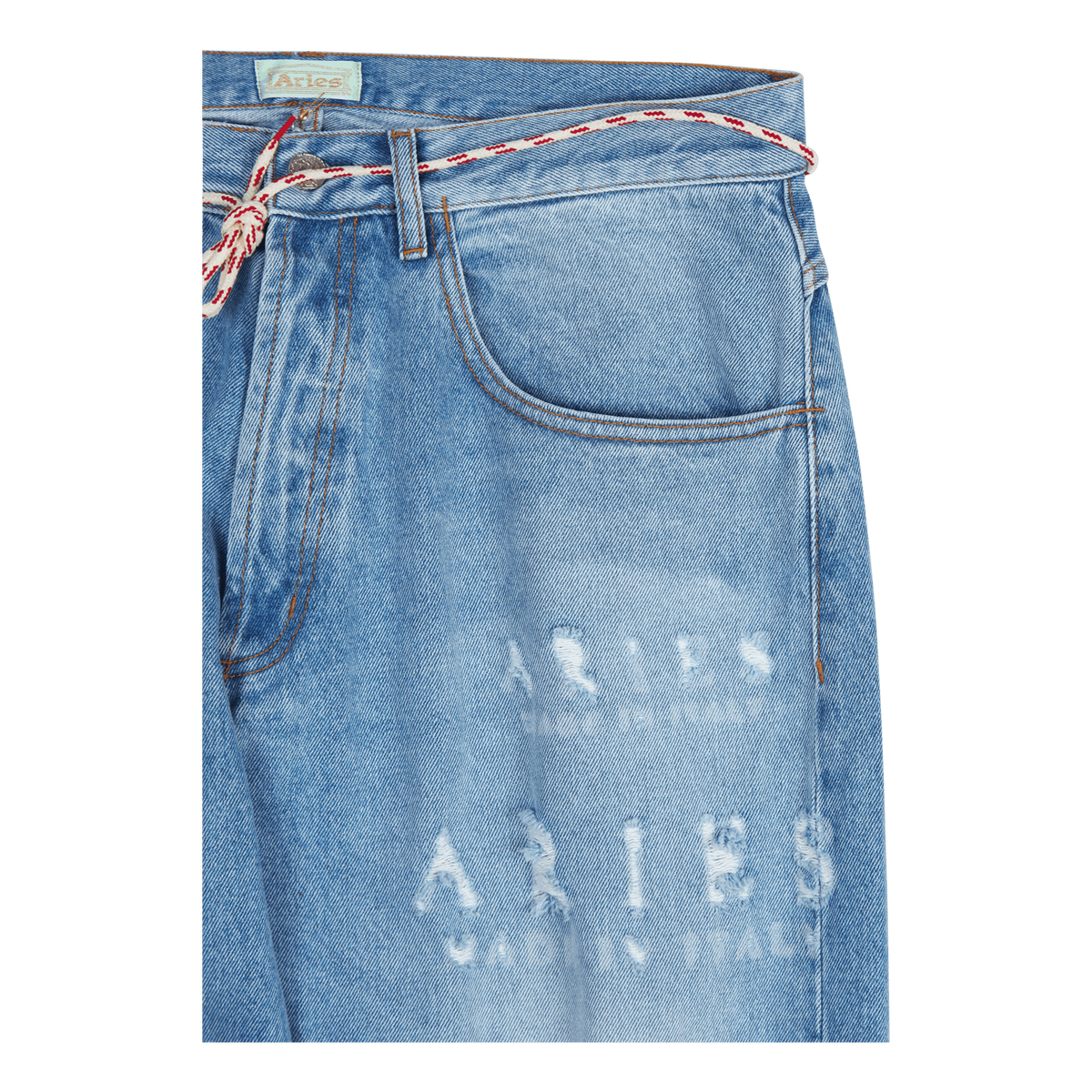 Destroyed Batten Jean Blue