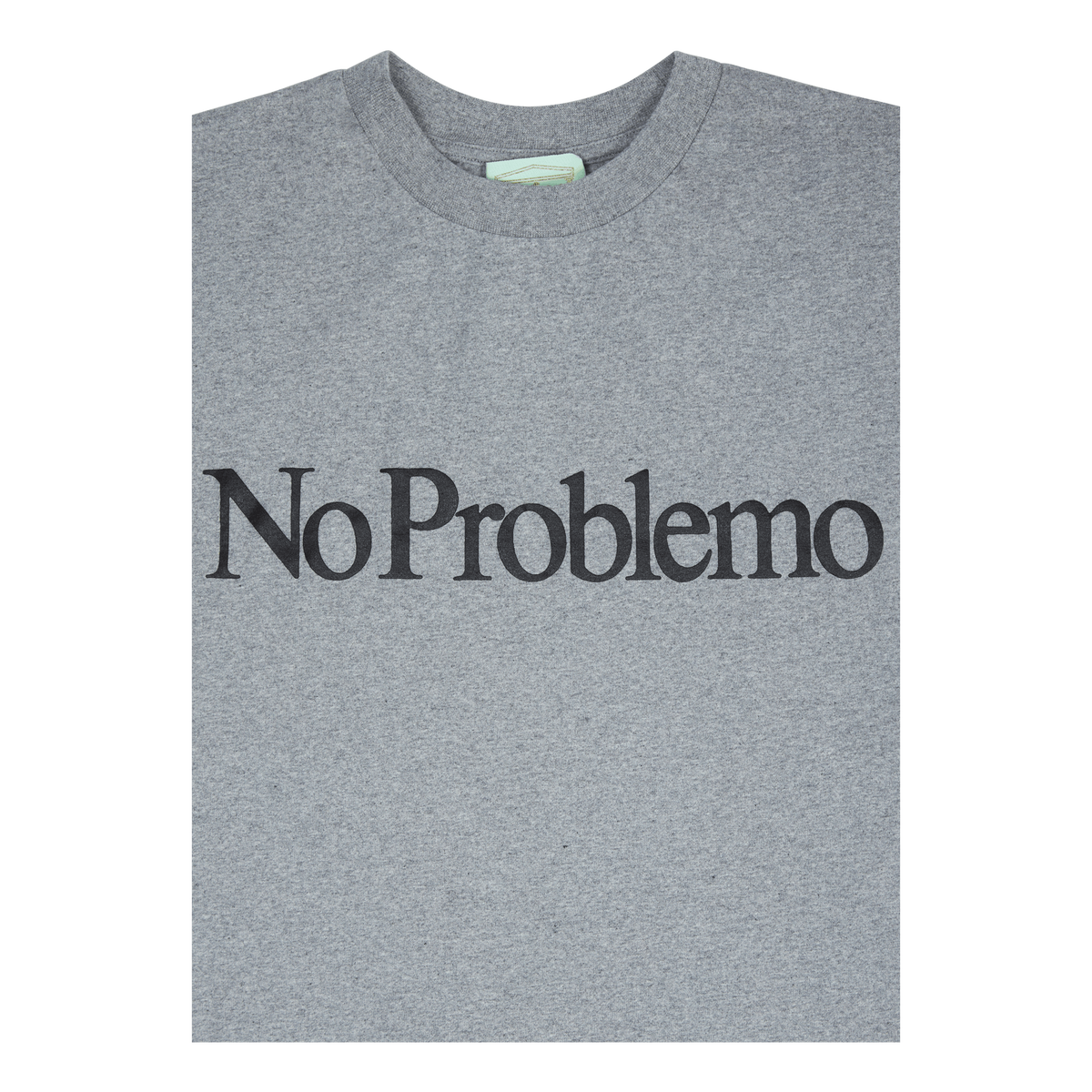 No Problemo Ss Tee Grey Marl