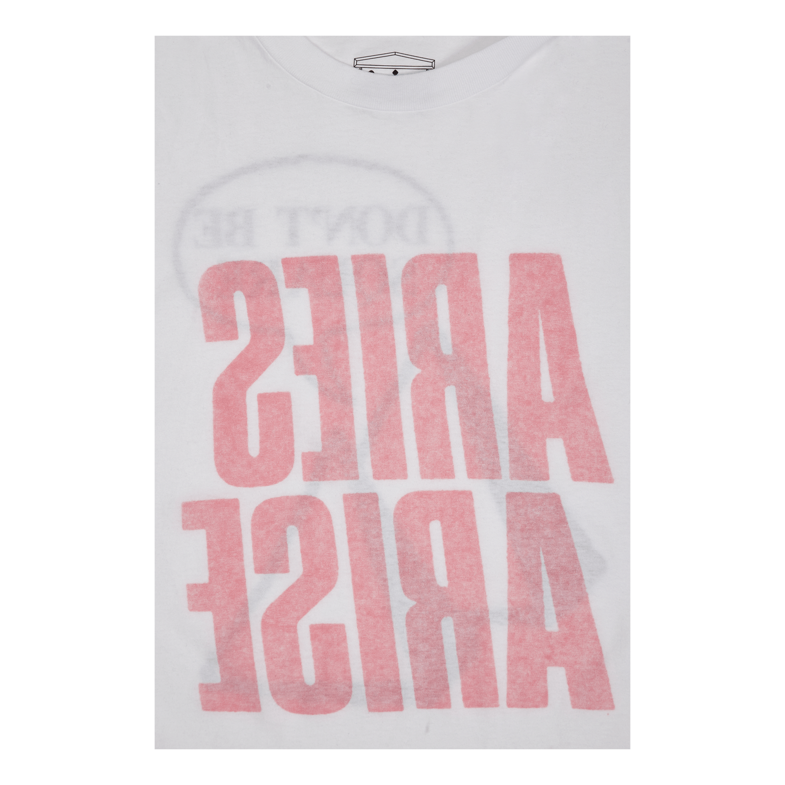 Don T Be A  Inside Out Tee White