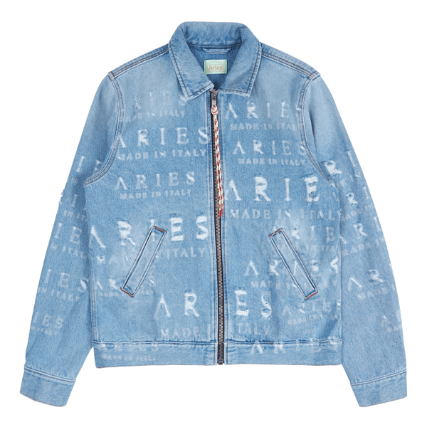 ジャケット・アウター ARIES Destroyed Zip Jean Jacket Aries Destroyed Jean Jacke | Caliroots.com
