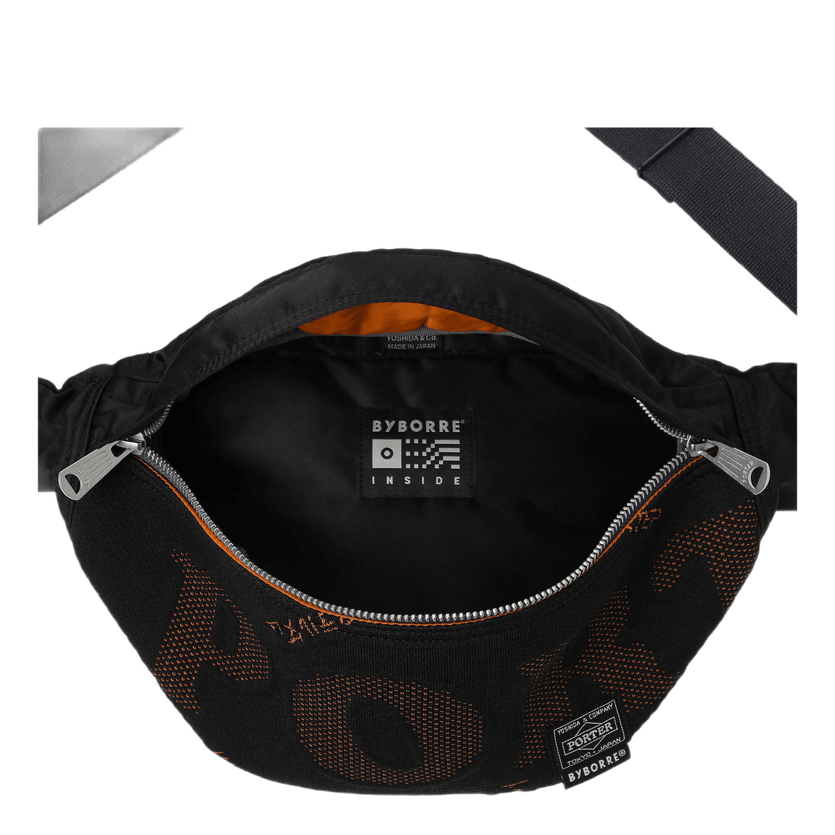 Byborre X Porter Waist Bag Black
