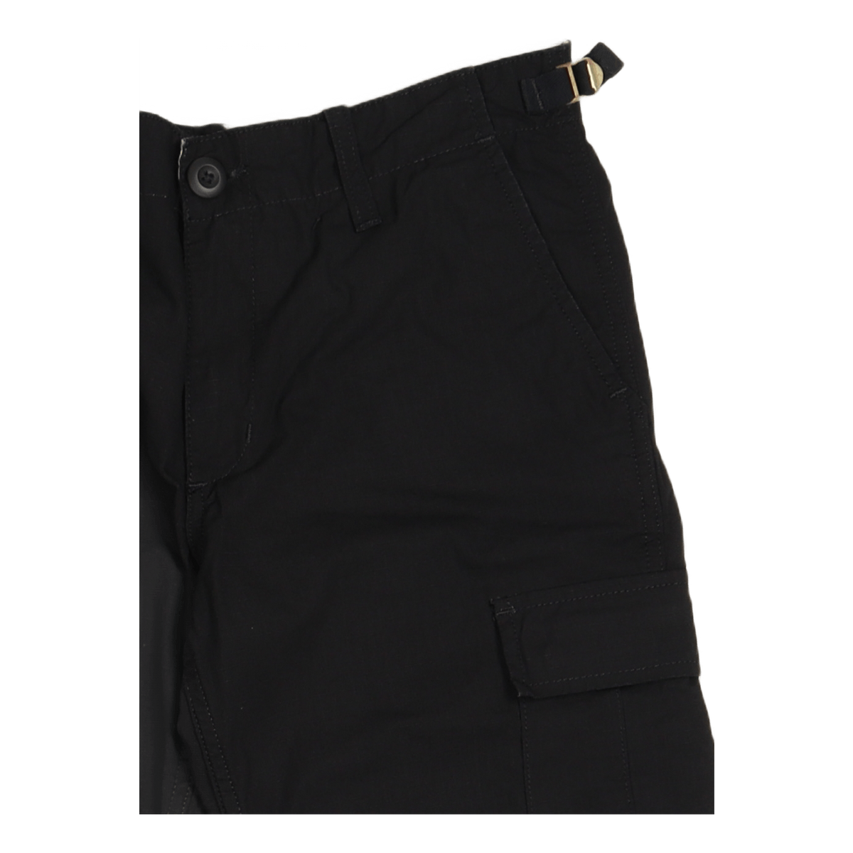 W Aviation Pant Black Rinsed