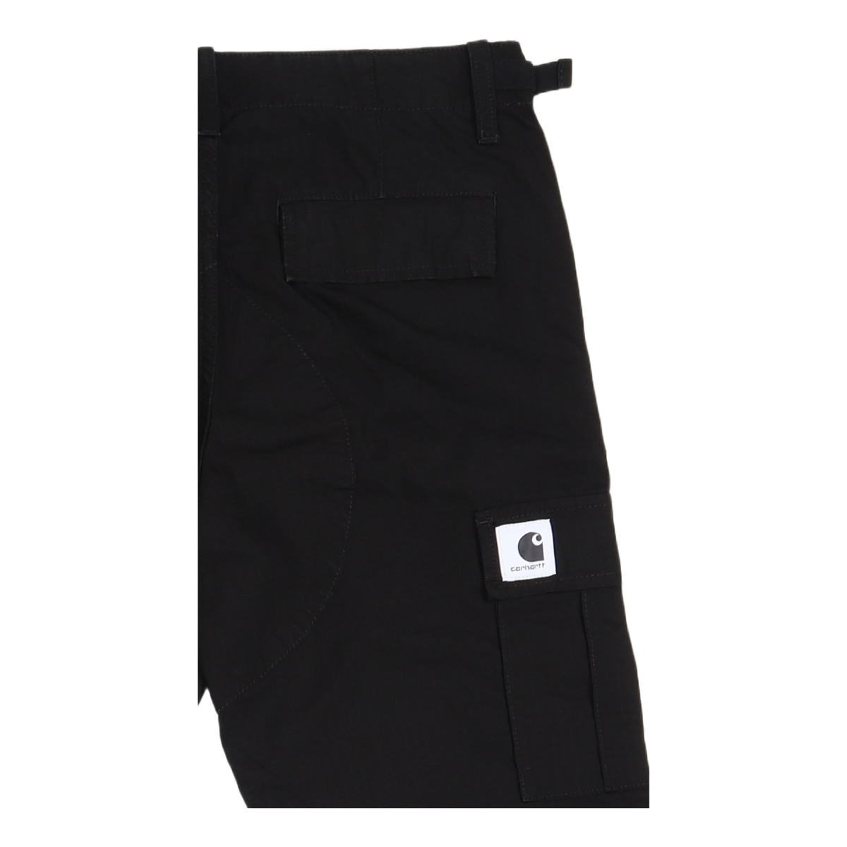 W Aviation Pant Black Rinsed