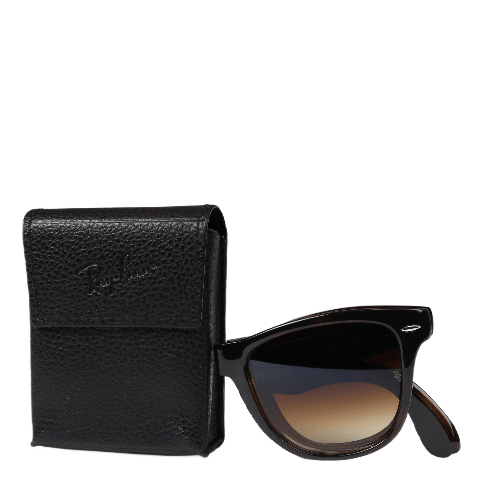 Folding Wayfarer 710/5154 Clear Gradient Brown