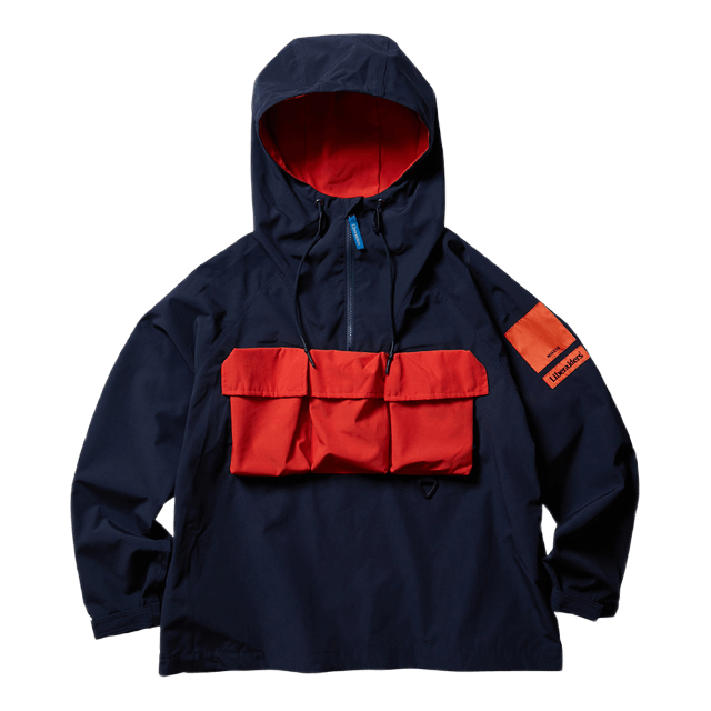 Lr Half Zip Anorak Navy