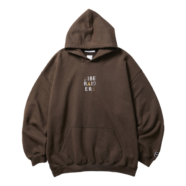 Camp Icon Pullover Hoodie Brown