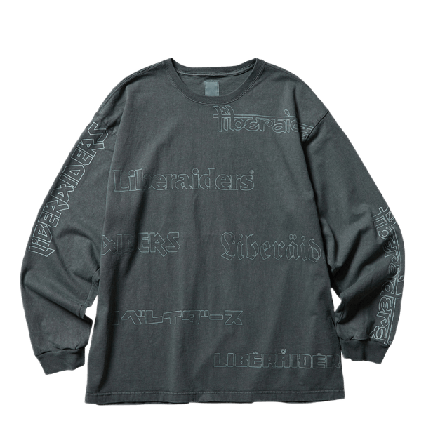 Lr Logos L/s Tee Charcoal