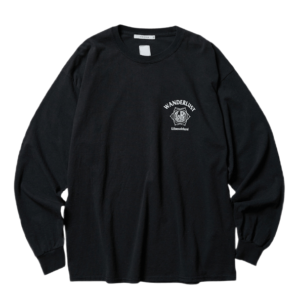 Wanderlust L/s Tee Black