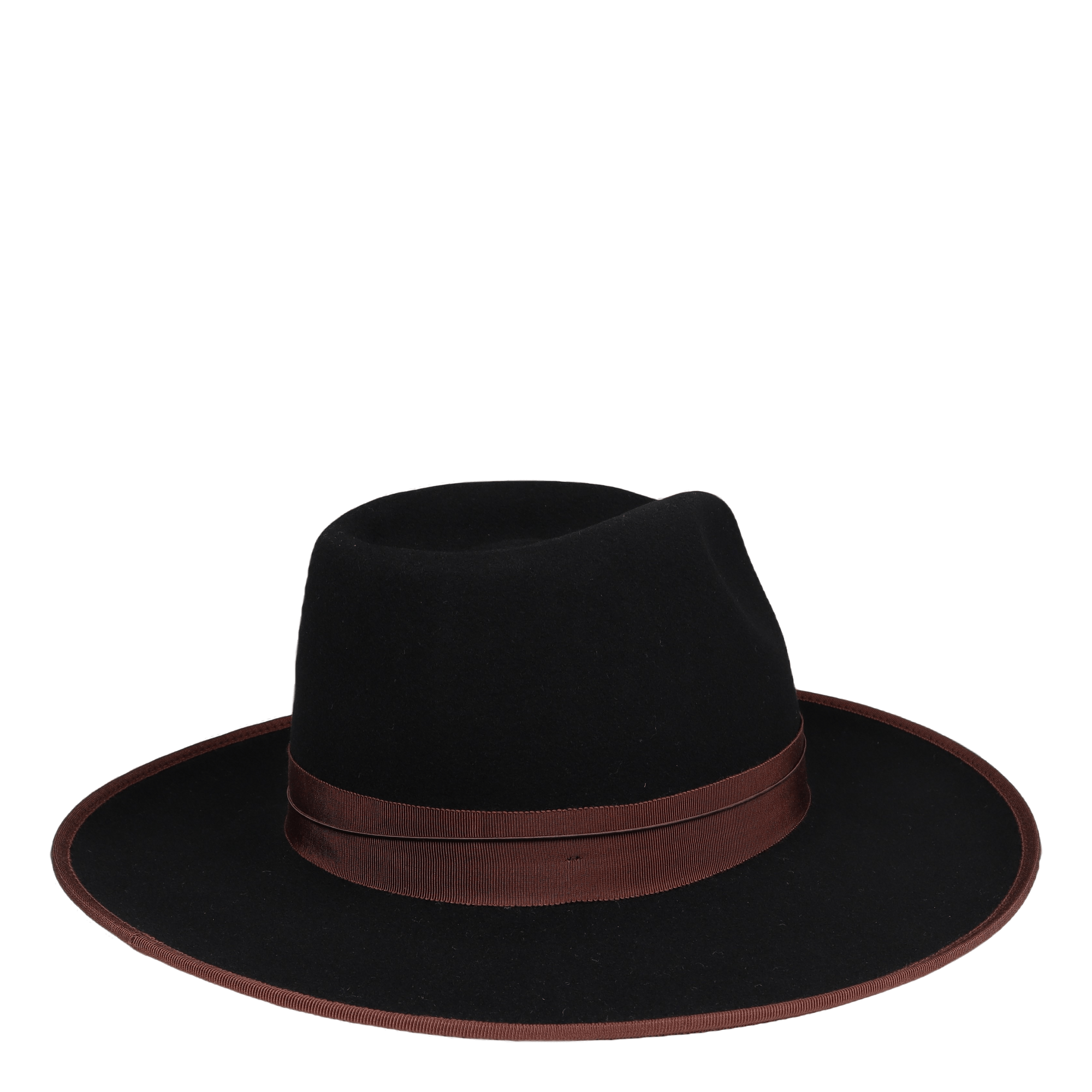 Reno Fedora Black/brown