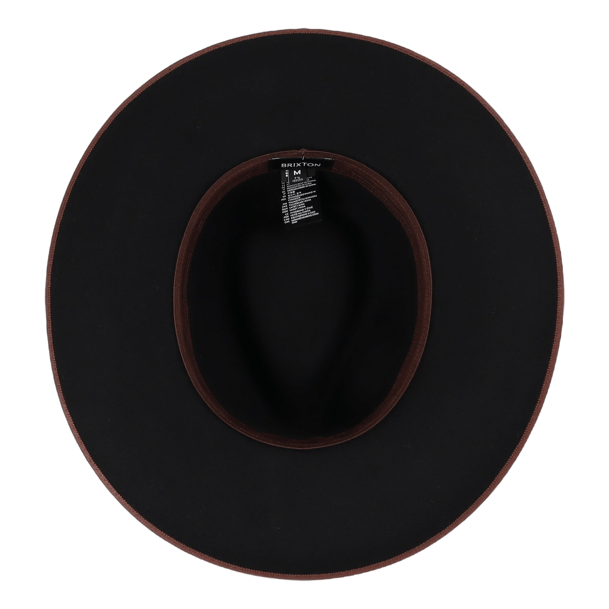 Reno Fedora Black/brown