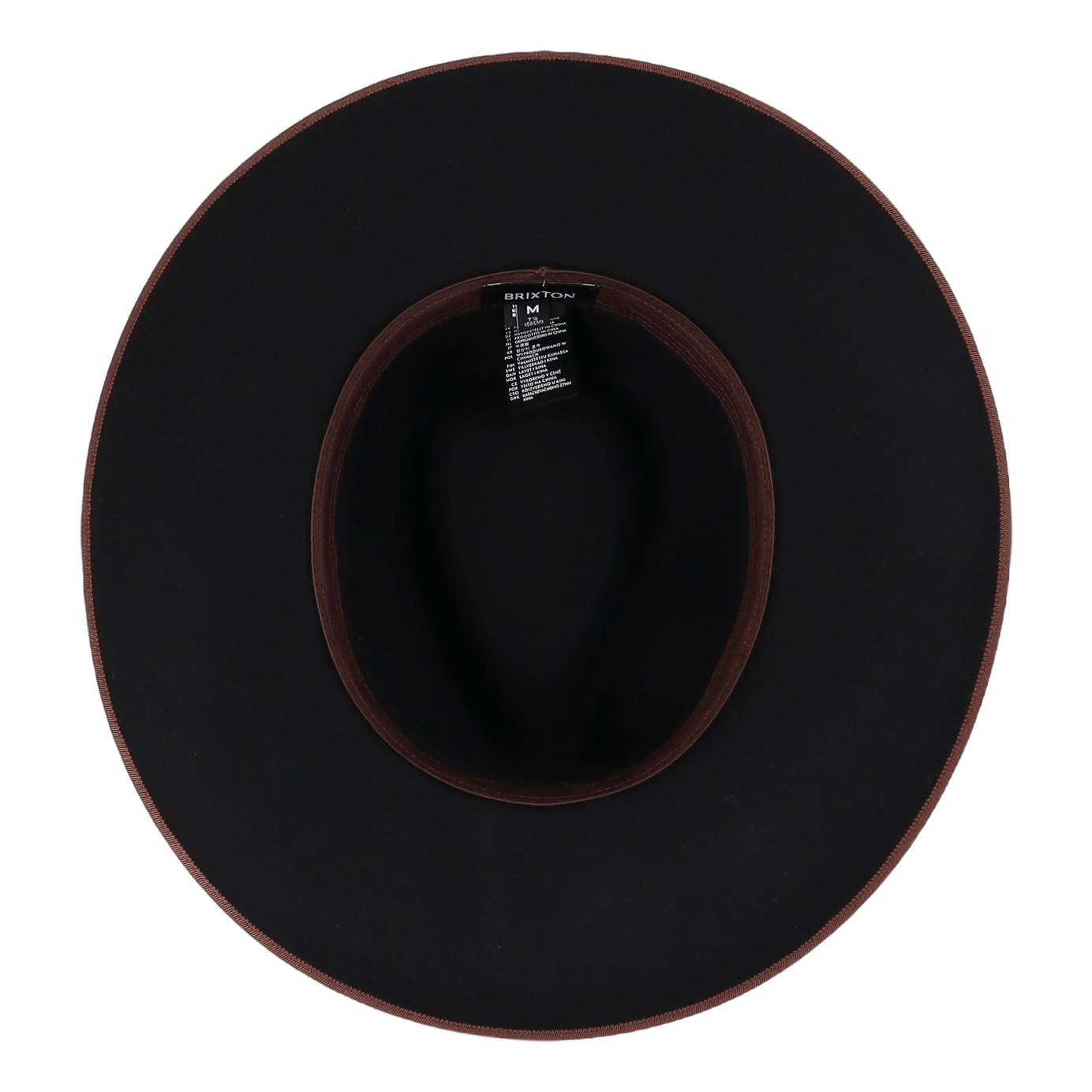 Reno Fedora Black/brown