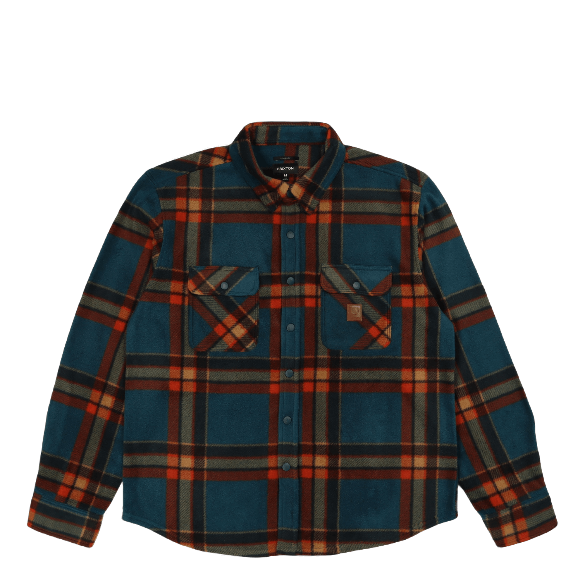 Bowery L/s Arctic Stretch Flee Deep Blue Plaid