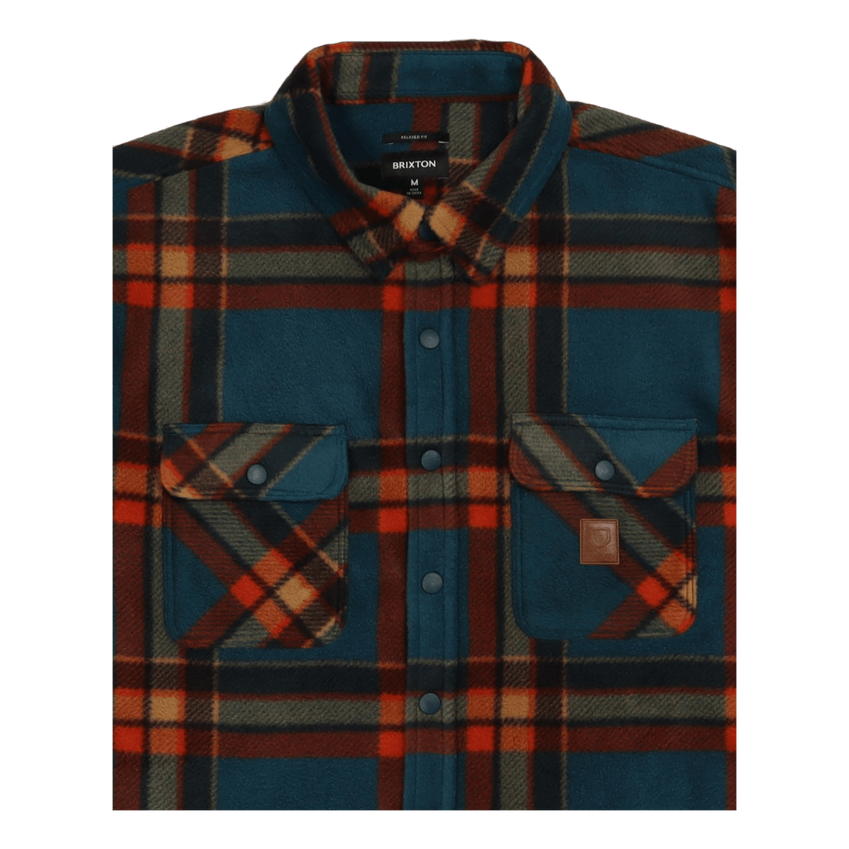 Bowery L/s Arctic Stretch Flee Deep Blue Plaid