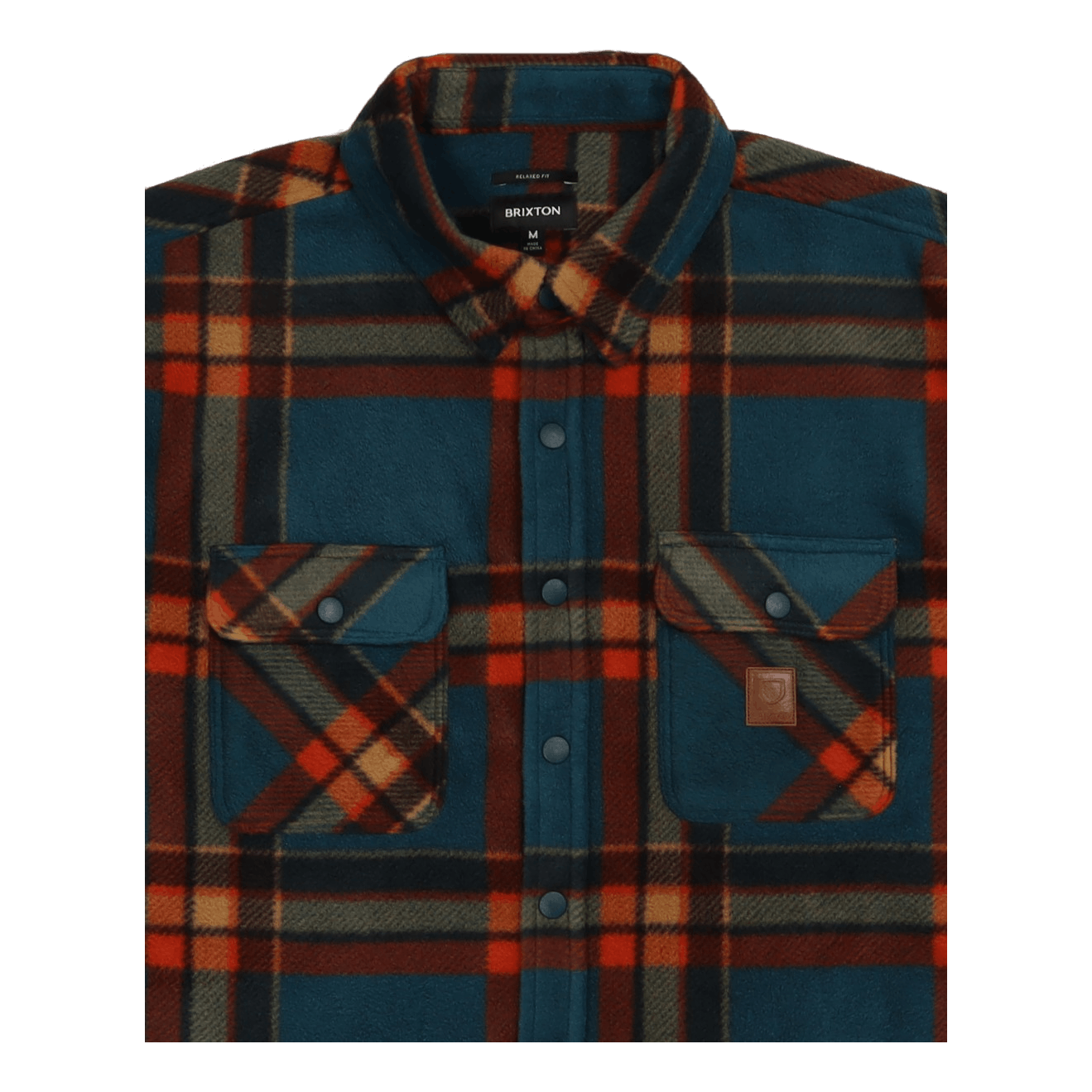 Bowery L/s Arctic Stretch Flee Deep Blue Plaid