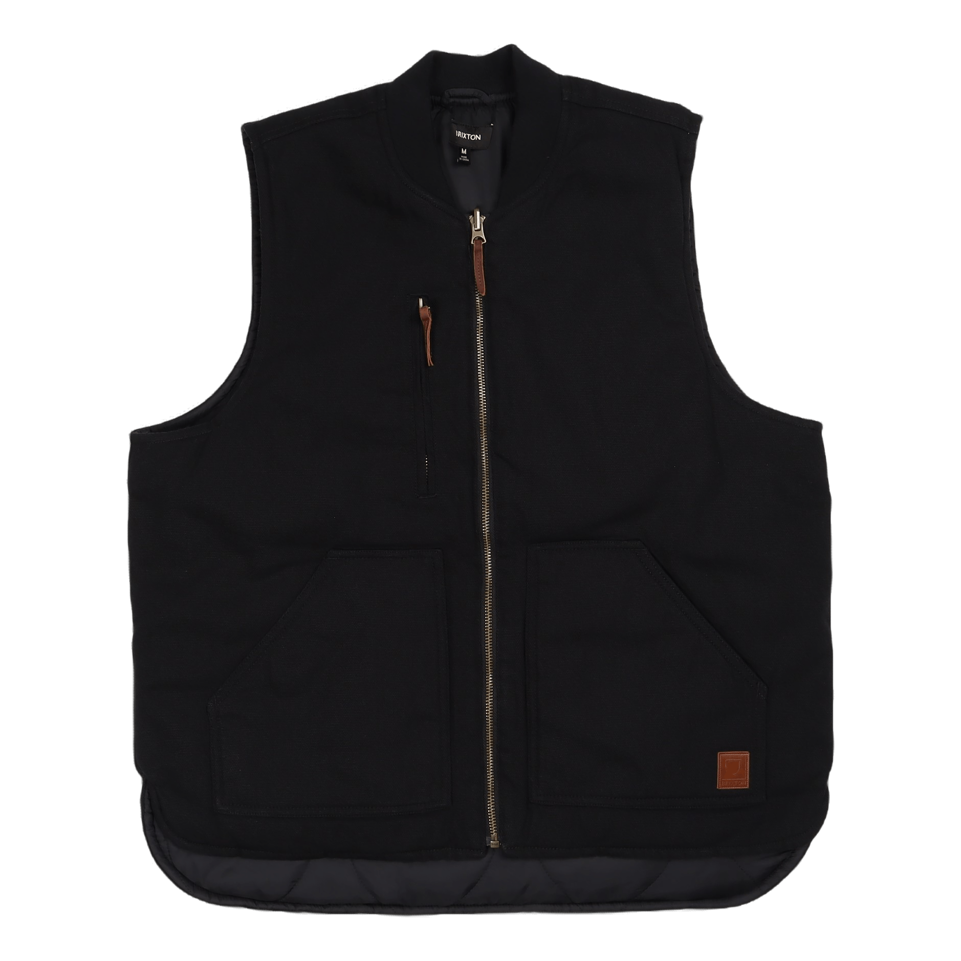 Abraham Rev Vest Black/black