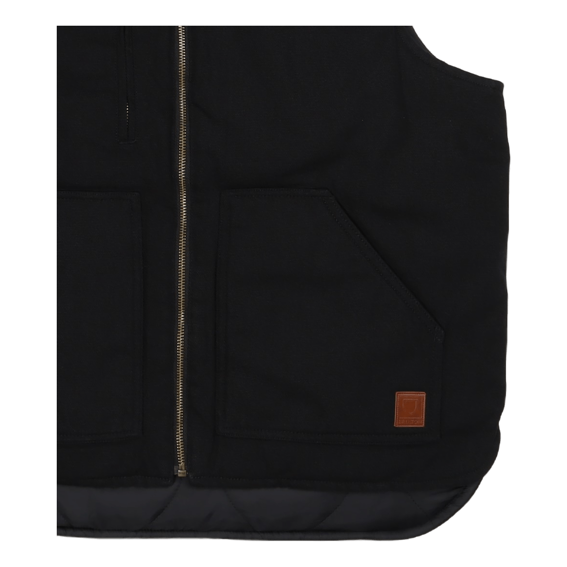 Abraham Rev Vest Black/black