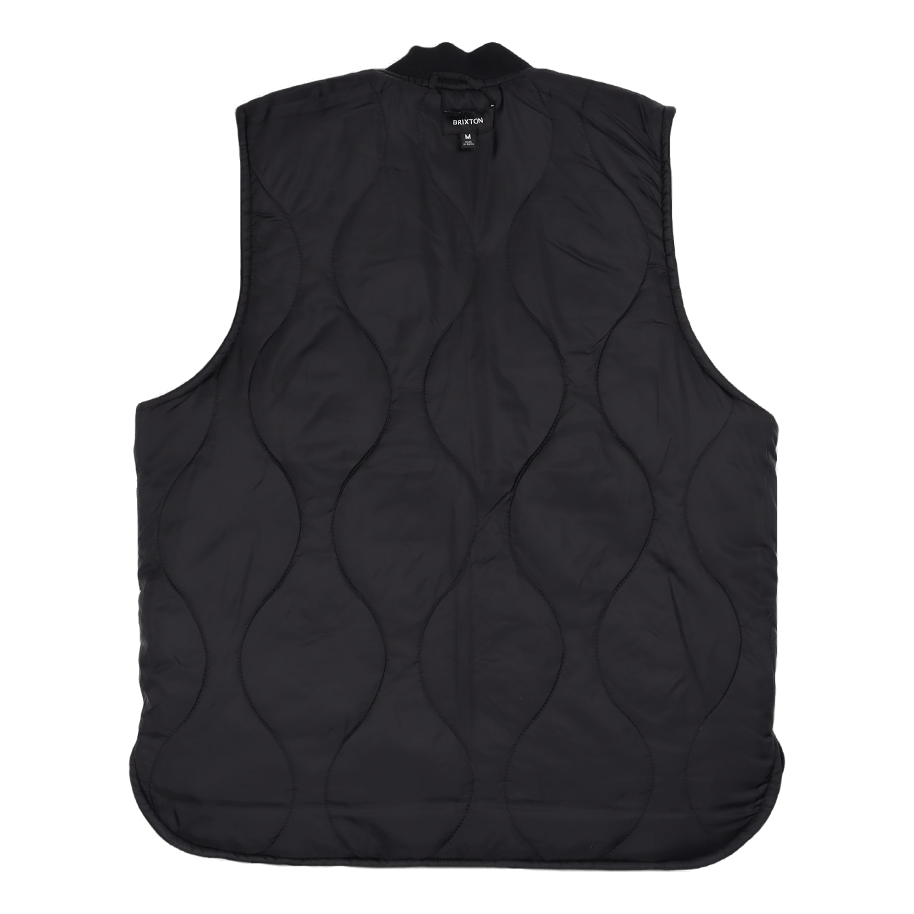 Abraham Rev Vest Black/black